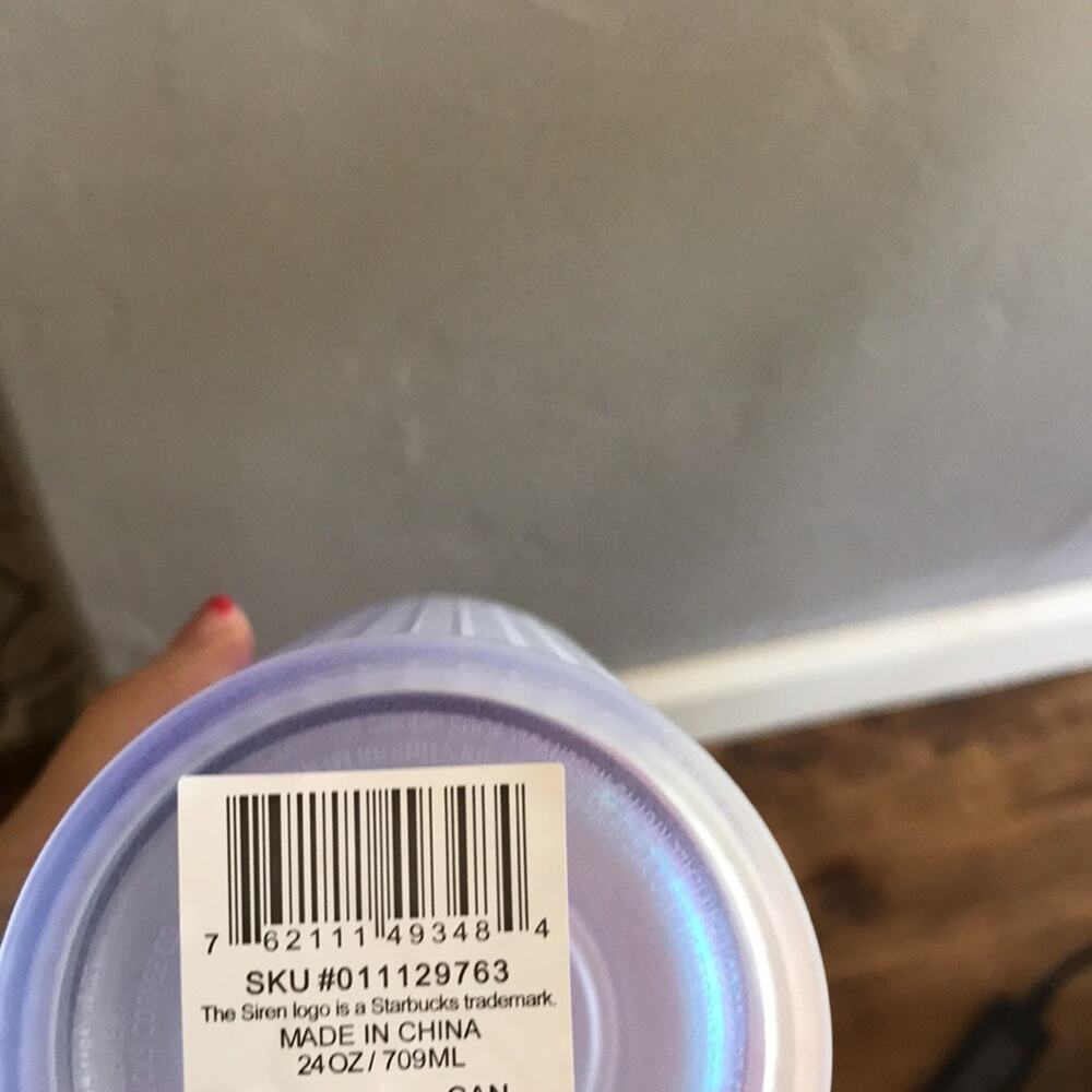 NWT Starbucks Iridescent Grid Tumbler - Picture 4 of 4